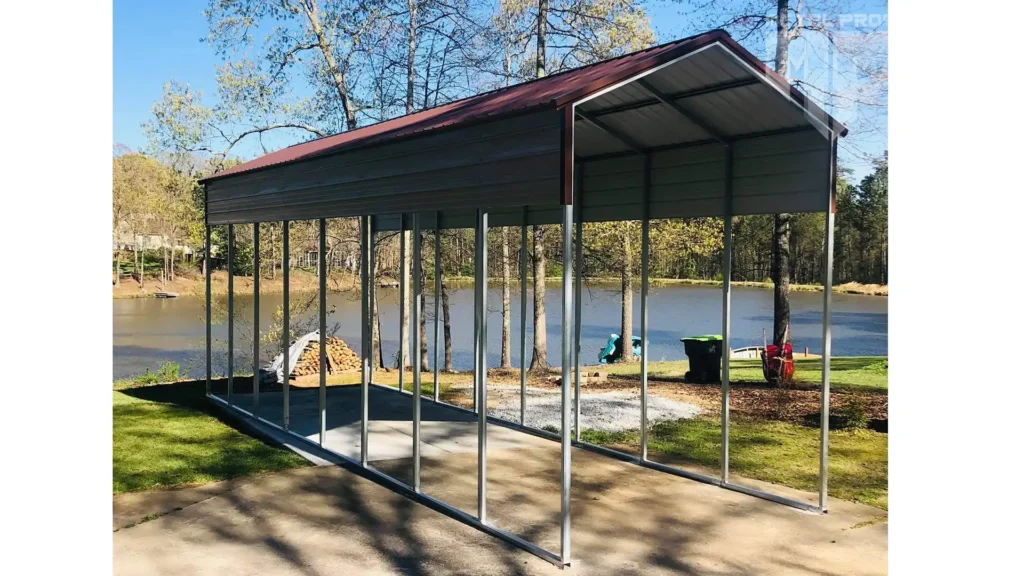 Metal RV Cover for sale