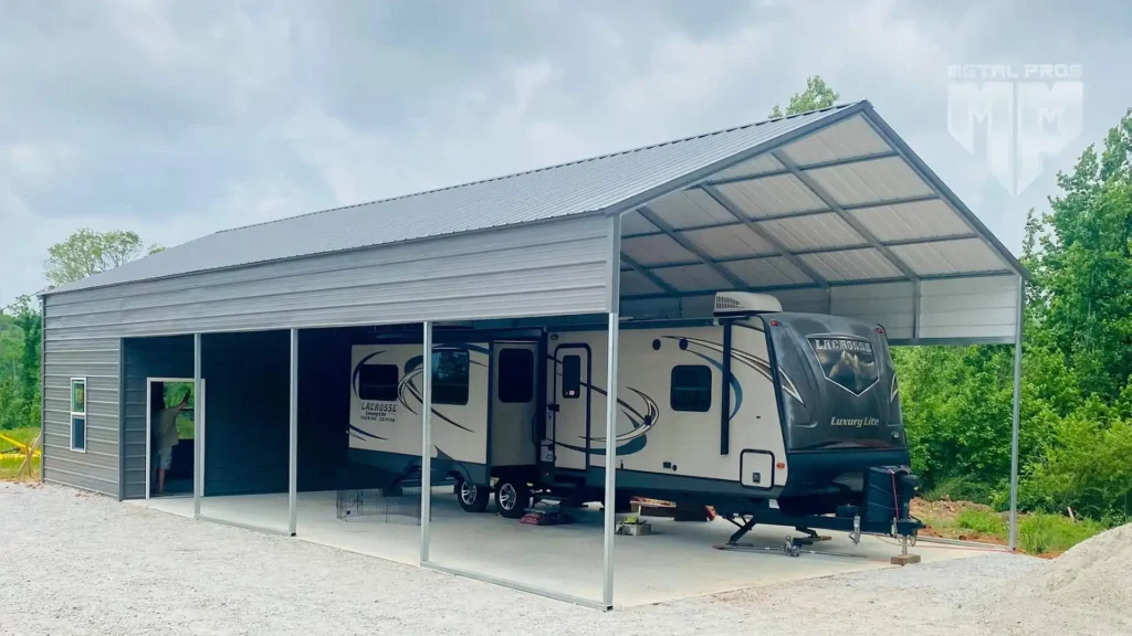 Metal RV Cover for sale